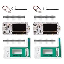 APKLVSR LoRa ESP32 Board,Lora V3 WiFi + BLE scheda di sviluppo con display OLED e antenna USB C Dual Core IOT scheda di sviluppo 240MHz 915MHz per Arduino (2 pezzi)