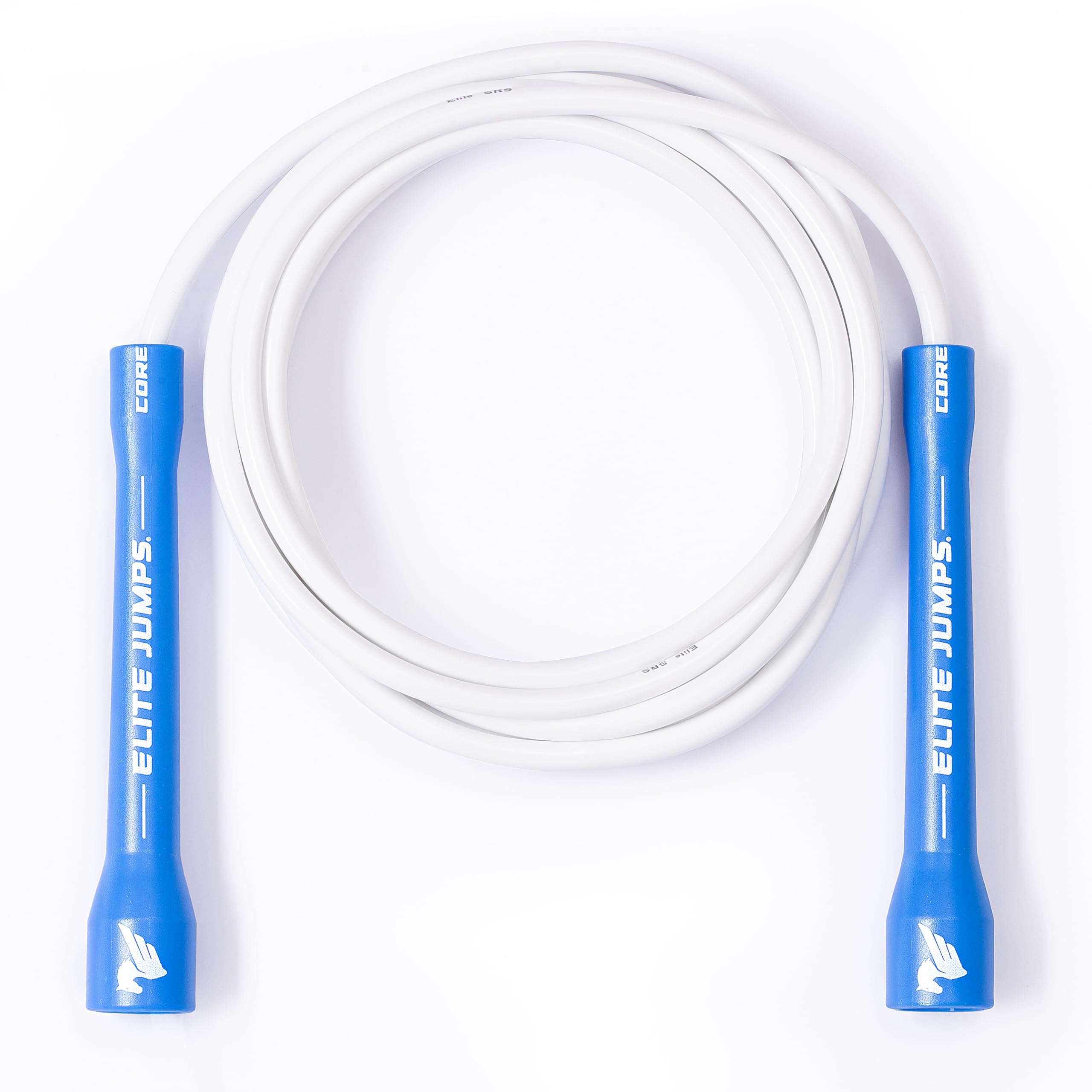 Elite Jumps Core Jump Rope - 6mm Pvc for Fitness - Indoor/outdoor Adjustable Jump Rope - Unbreakable Handles and Ultra-Durable - Tangle-Free Jumping Rope for Workout