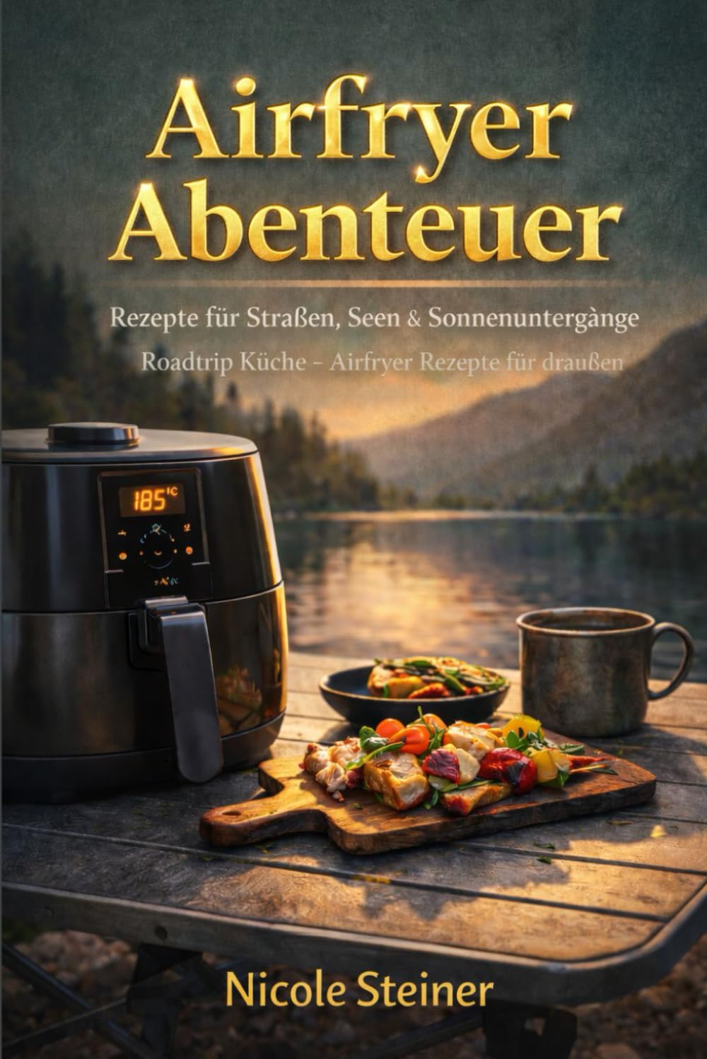 Airfryer Abenteuer Rezepte für sie Strasse, Seen & Sonnenuntergänge: Roadtrip Küche - Airfryer Rezepte fü draußen