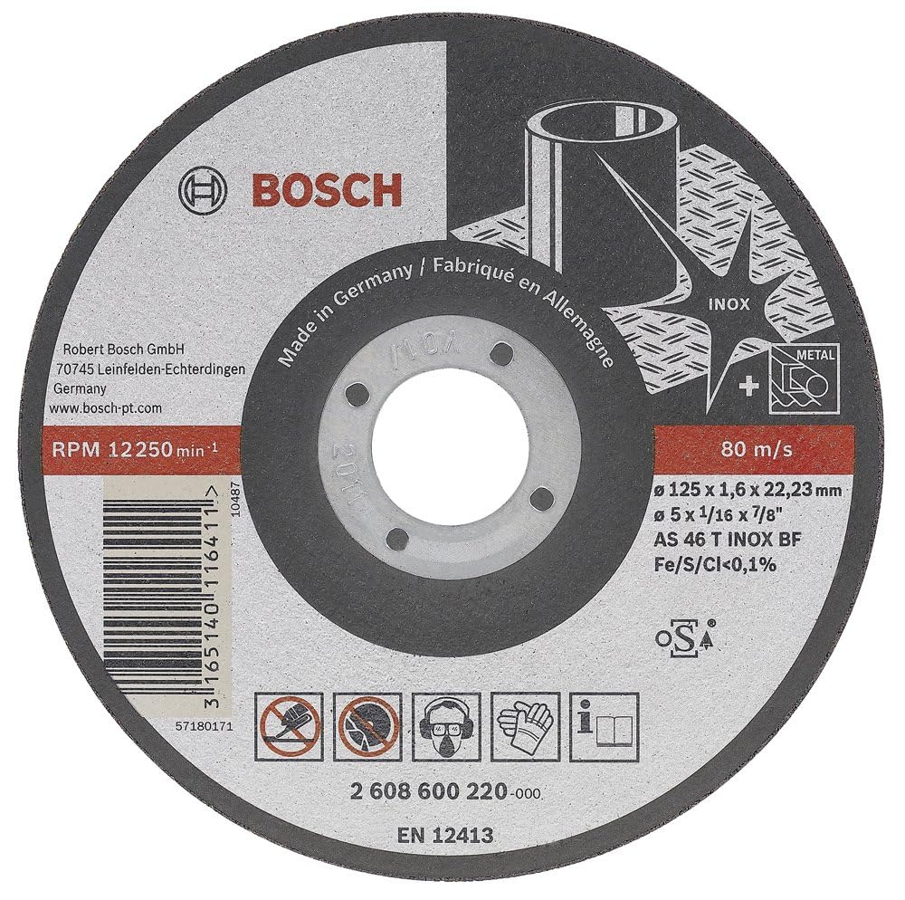 Bosch Rapido Best Inox Cutting Disc 115mm 1mm 22mm