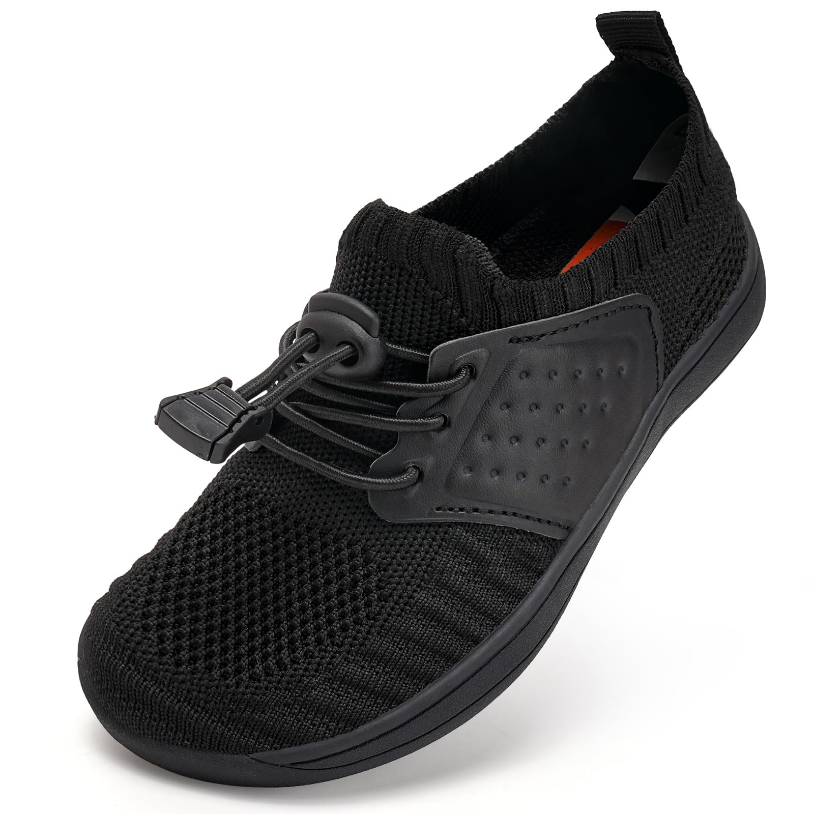IceUnicorn Barfußschuhe Kinder Breite Barfussschuhe Zehenbox Knit Jungen Mädchen Hausschuhe Minimal Kleinkind Walking Schuhe Minimalistische Atmungsaktiv(Eisenhaltig 32EU Weit)