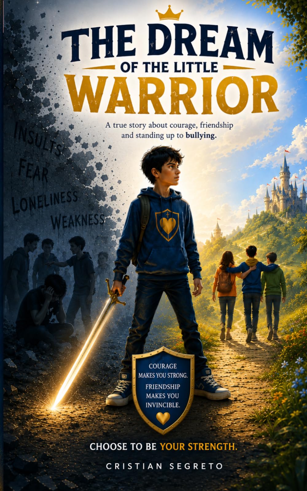 The dream of the little WARRIOR: A true story of courage, friendship, and overcoming bullying.