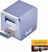 Maktar Qubii Duo USB Type-A android対応 SD Amazon | Maktar Qubii Duo USB Type A パープル 充電しながら