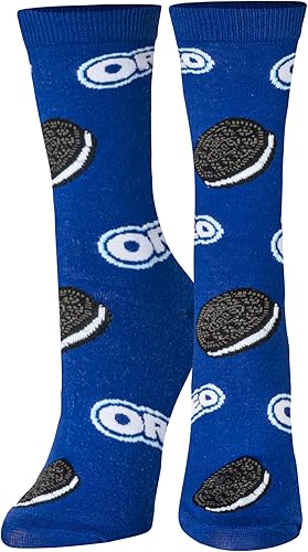 Miniatura 9 de Crazy Socks Paquete de 8 Calcetines Tripulación Temáticos de Comida Chatarra Mediano Mezcla de Poliéster Divertido Conjunto de Regalo de Comida