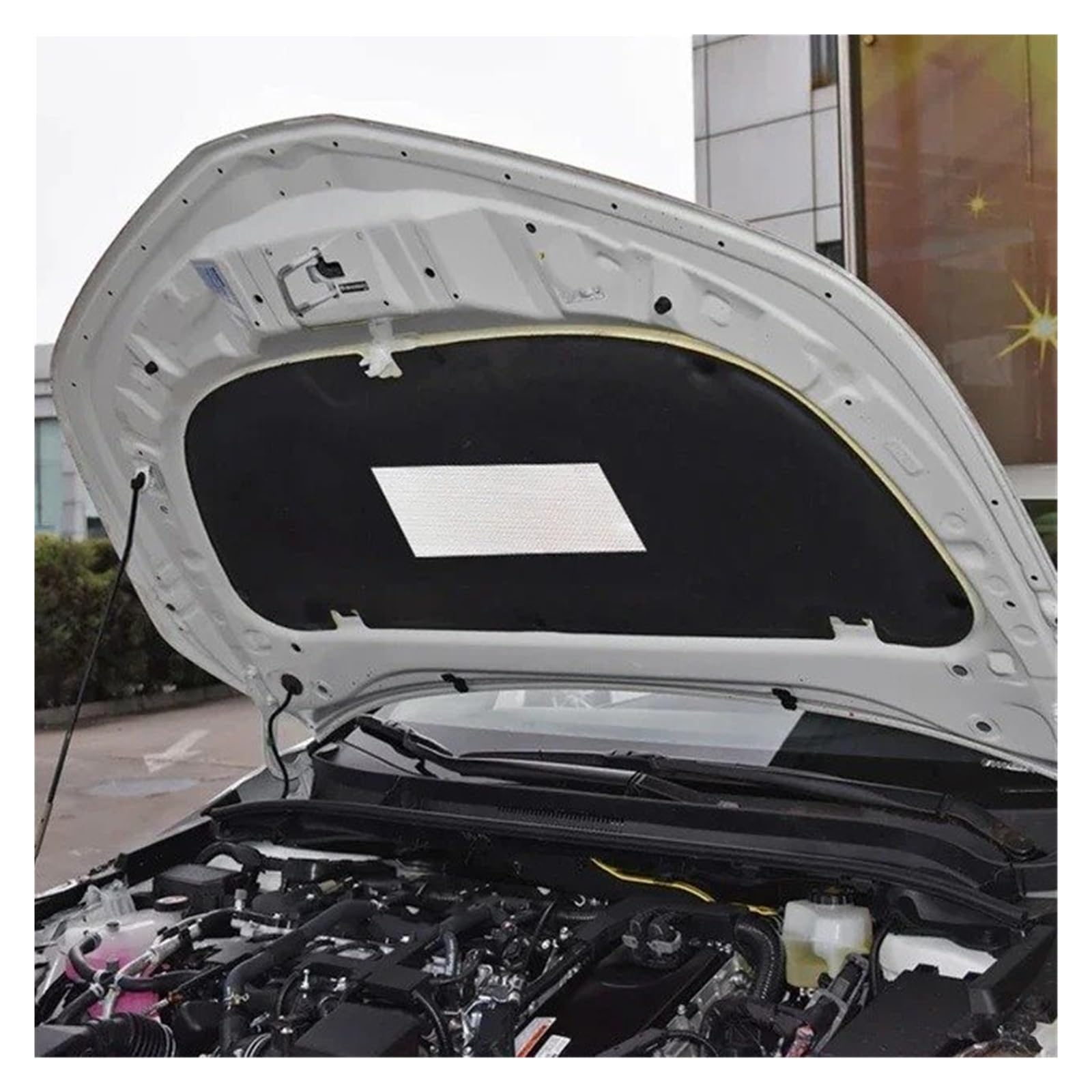 Lhdktee B For Toyota For Corolla 2019 2020 2021 2022 2023 E210 Accessories Z Fireproof Cotton Engine Hood Trunk Sound Heat Insulation Engine Insulation Pad