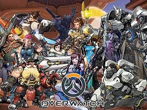 Overwatch Backdrop Poster Video Game Party Photo Studio Background Props Gaming Boy Game On Birthday Party Decorations Banner
