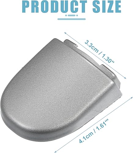 Miniatura 4 de ACROPIX Tapa de repuesto para manija de puerta delantera izquierda derecha para Volkswagen Beetle, 1 unidad, color gris