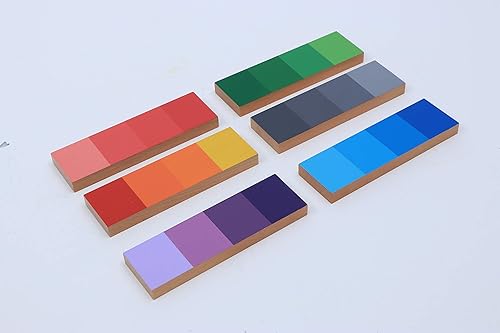 Miniatura 7 de Adena Montessori Color Semejanza Clasificación Tarea Tabletas de Color Sensorial Herramientas Educativas Juguetes de Aprendizaje Temprano