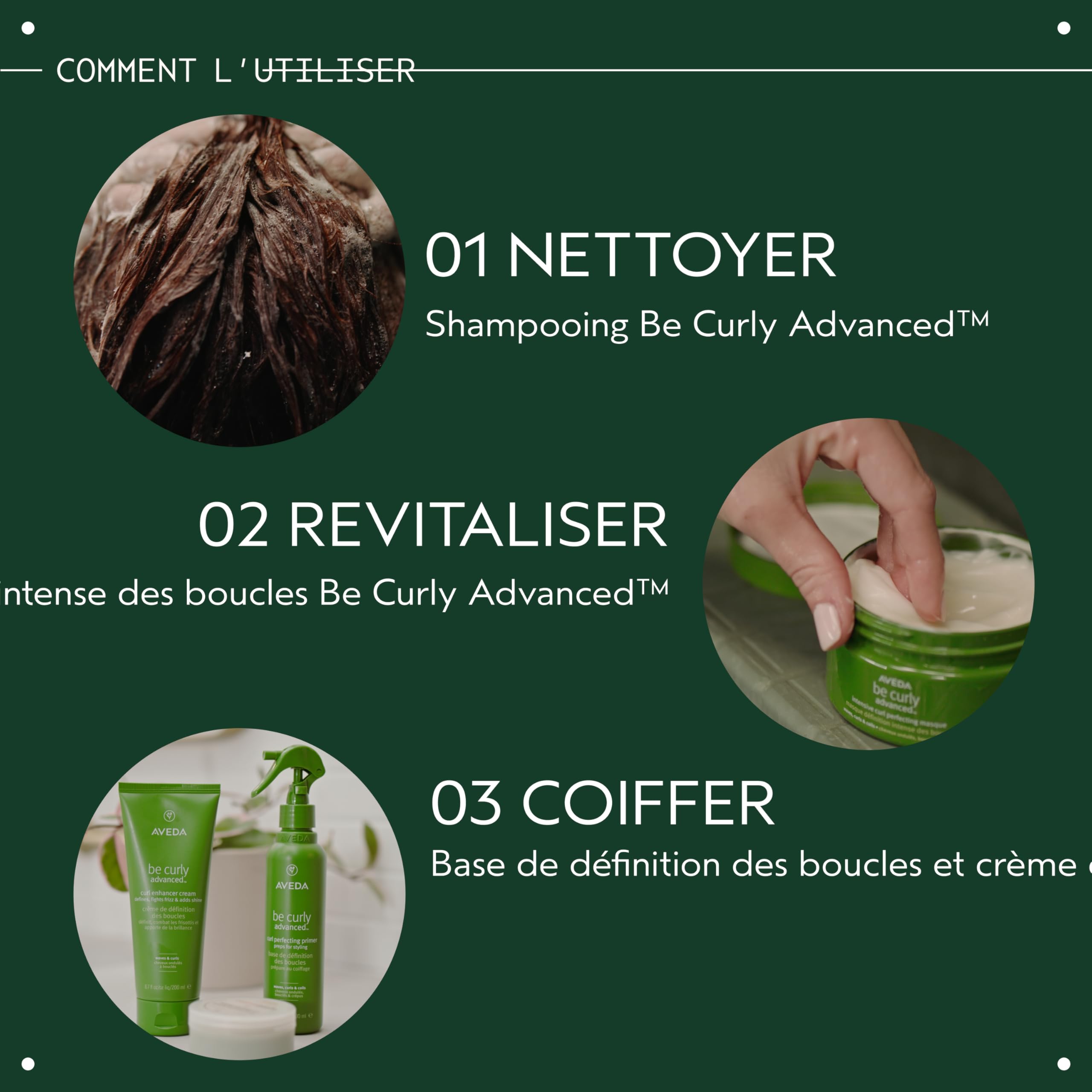 Aveda Be Curly Routine: Shampooing Hydratant (250ml) + Après-shampooing (250ml) - Cheveux Bouclés- Shampoing vegan anti-frisottis- Sans silicone et sans sulfate - démêlant naturel