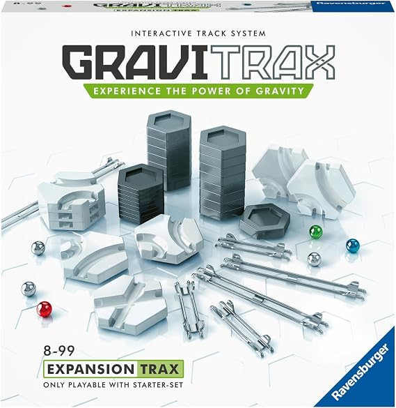 Ravensburger GraviTrax Add on Trax Pack - Marble Run, STEM and Construction Toy For Kids Age 8 Years and Up