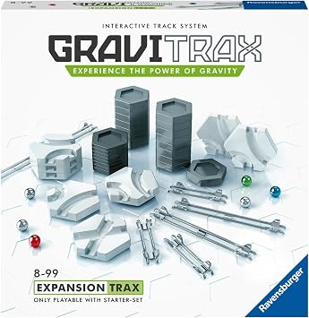 Ravensburger GraviTrax Add on Trax Pack - Marble Run, STEM and Construction Toy For Kids Age 8 Years and Up