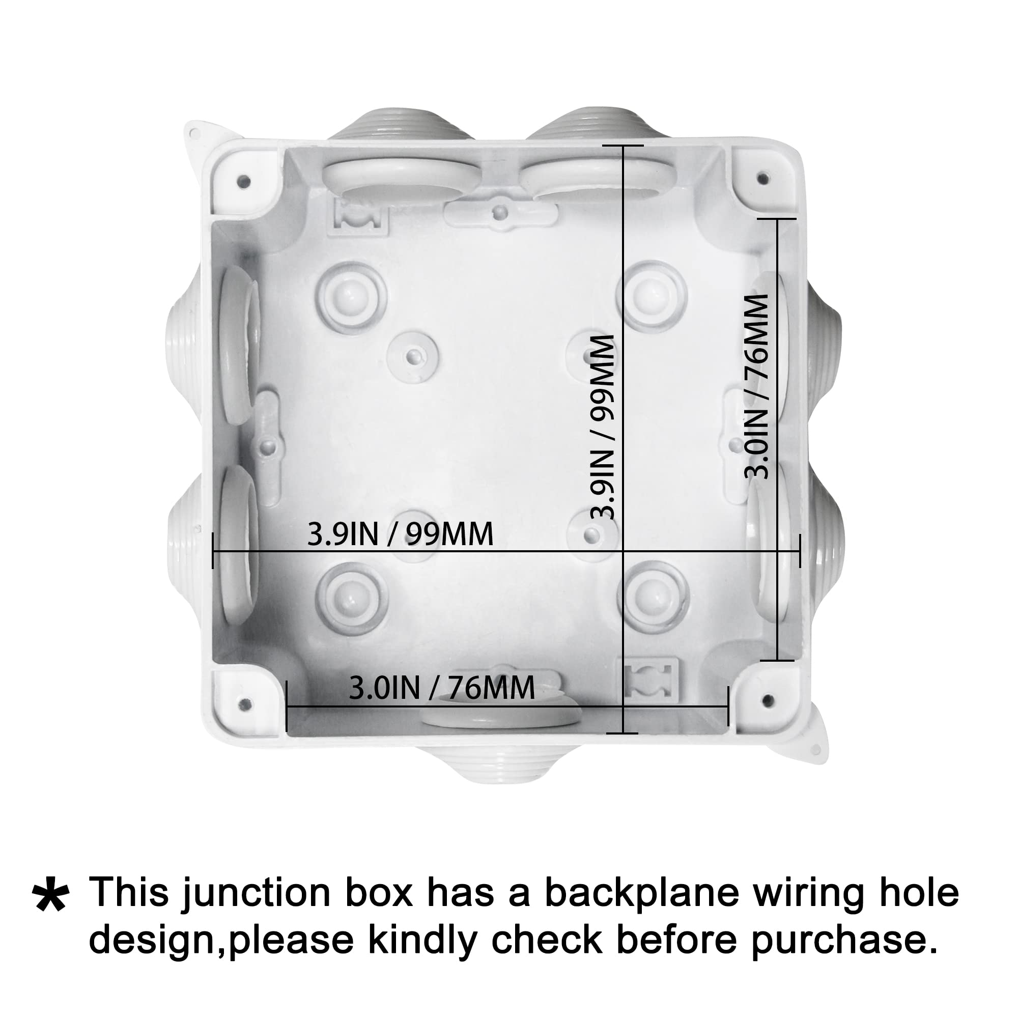 Waterproof Electrical Junction Box - Sunnyglade -3
