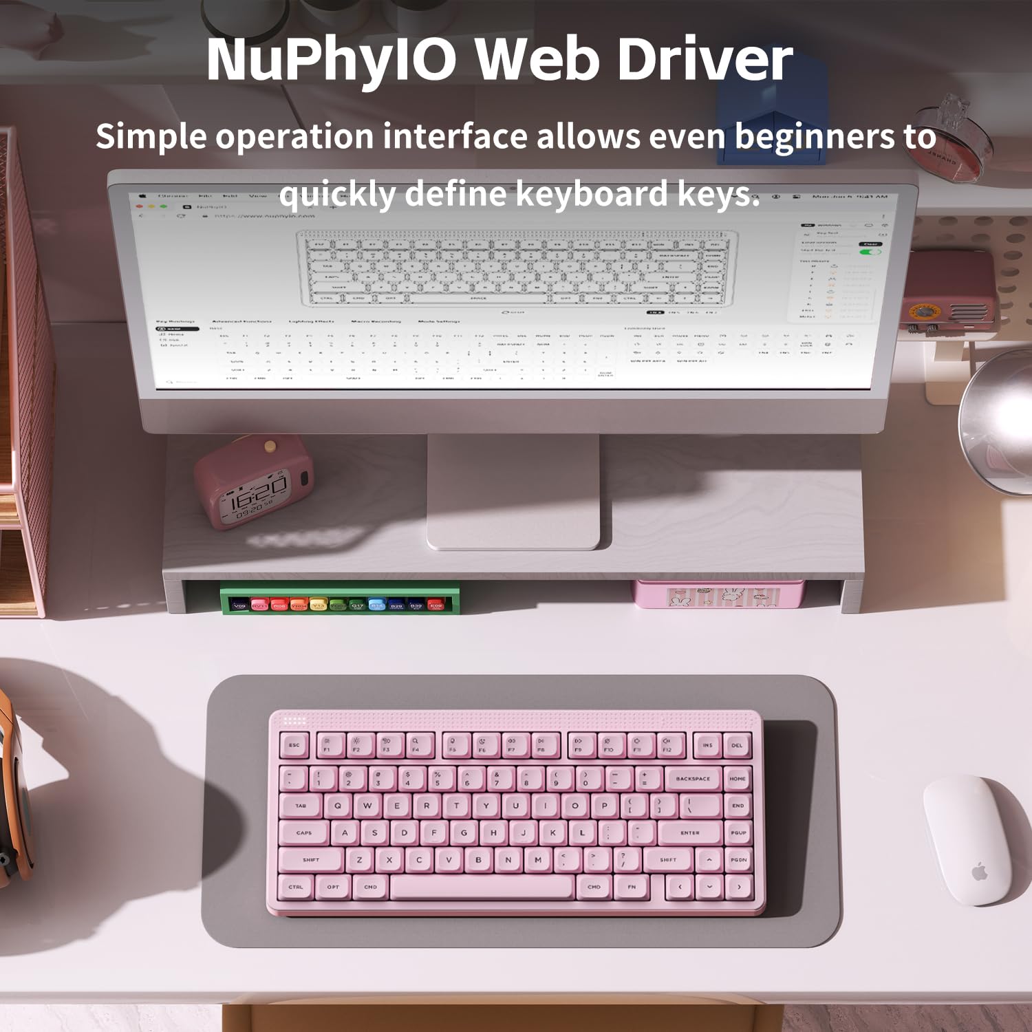 Amazon.com: NuPhy Node75 Wireless Mechanical Keyboard, 75% Hot