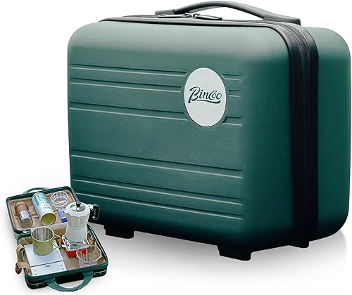 Miniatura 9 de Bincoo Estuche de viaje para cafetera de 10 pulgadas para máquina de café expreso barista, impermeable, bolsa de almacenamiento para cafetera con