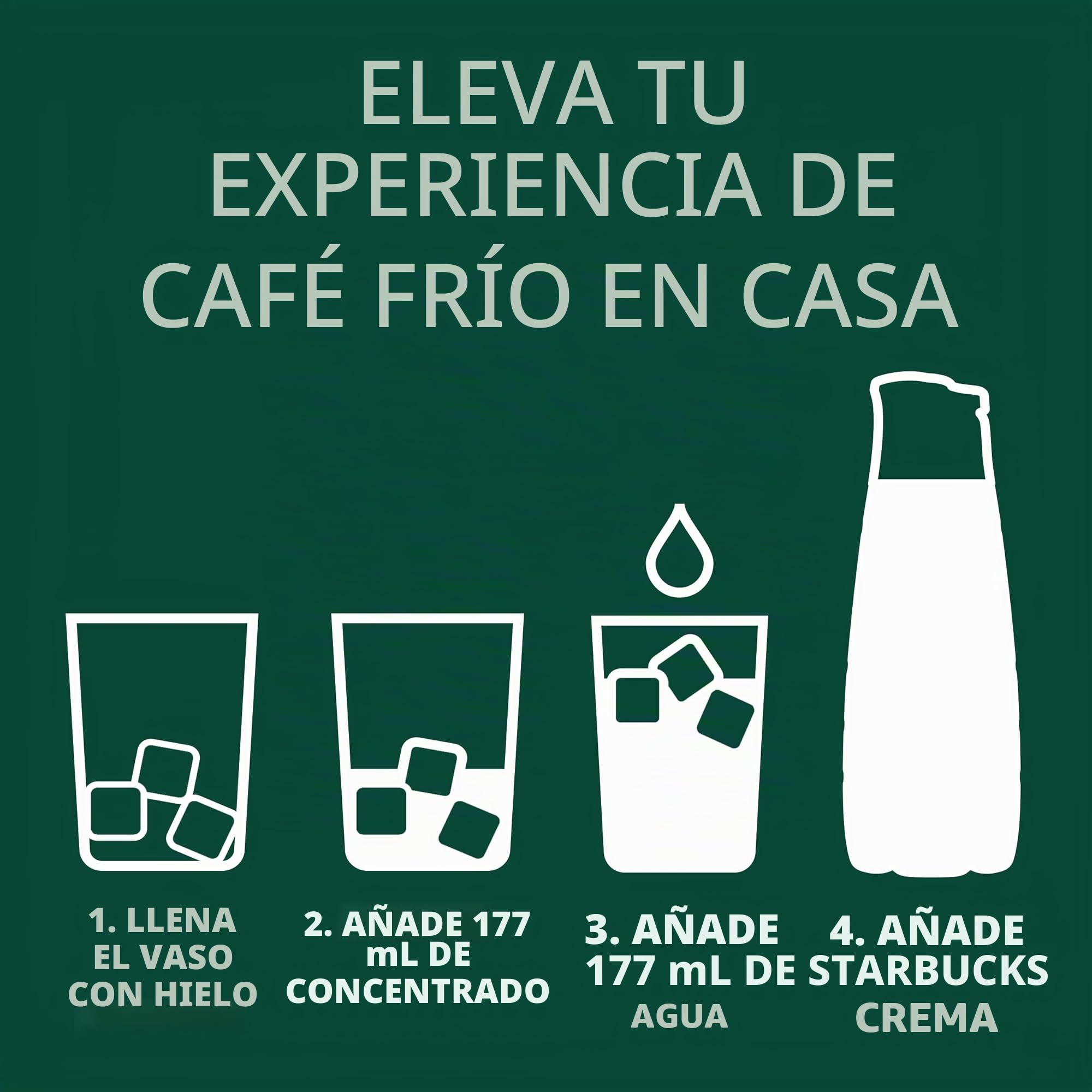 Starbucks Cold Brew Concentrado de Café, Café Helado con Sabor a Caramelo Dolce, 946 ml
