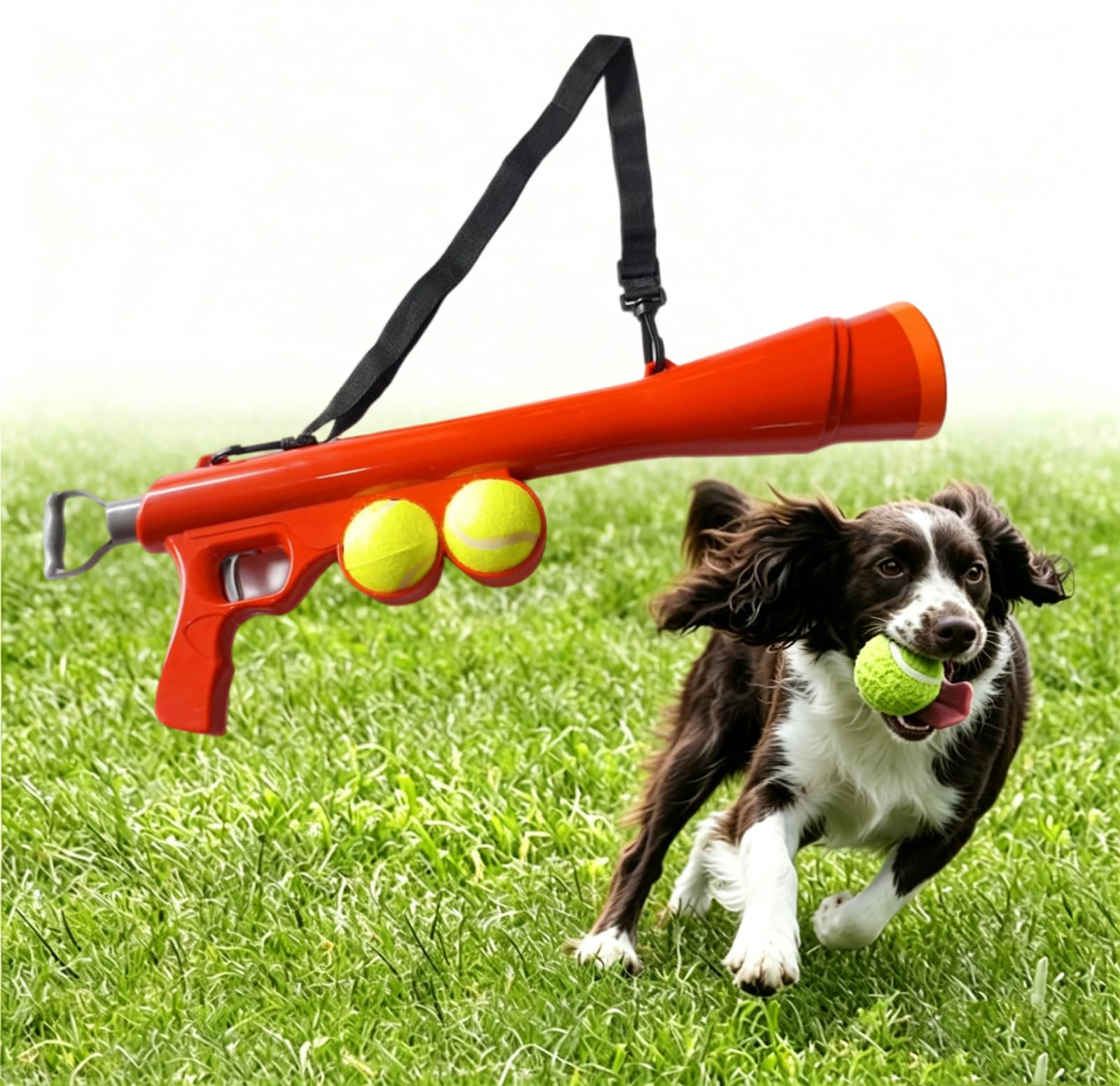 Amazon | [GIIPET]犬 おもちゃ テニスボールランチャー ボール投げ器