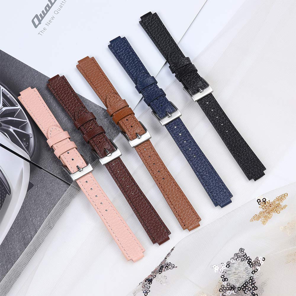 Correas de cuero genuino compatibles con Fitbit Inspire 3/Inspire 2/Inspire HR/Inspire, correas deportivas suaves ajustables de repuesto para mujeres y hombres (02) 7