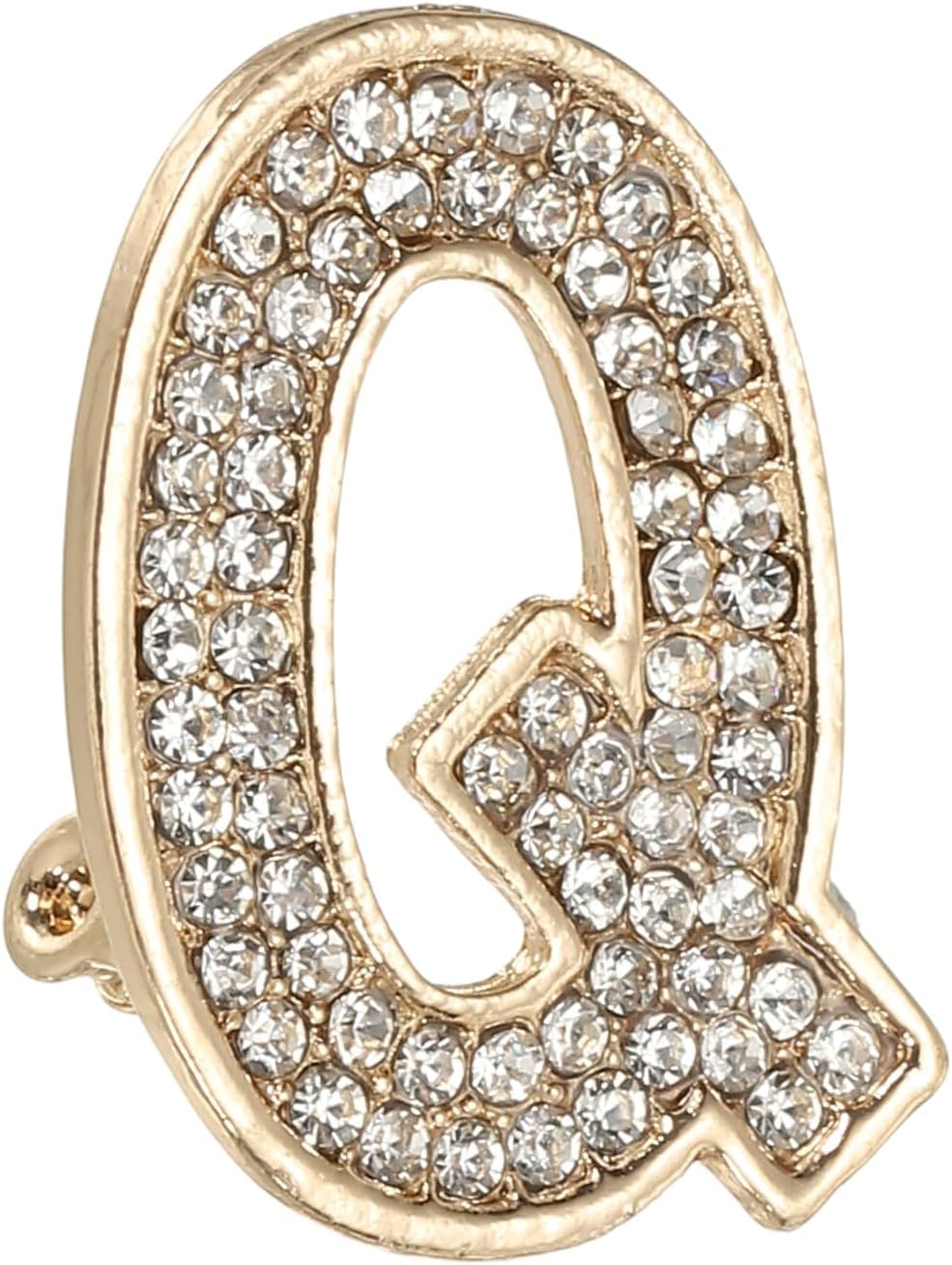 PATIKIL Initial Letter Brooch Pin, Letter Rhinestone Brooches and Pins for Women Men for Jewelry Gifts Crafts Clothing
