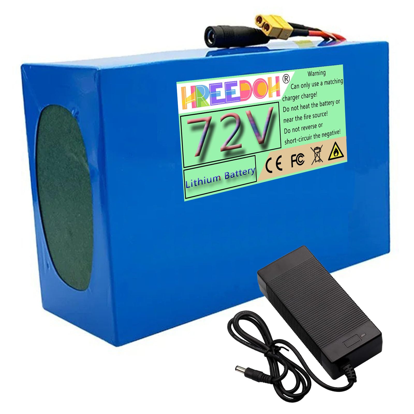 Amazon.co.jp: FREEDOH 72V リチウムイオンバッテリー 72V 20AH 30AH 
