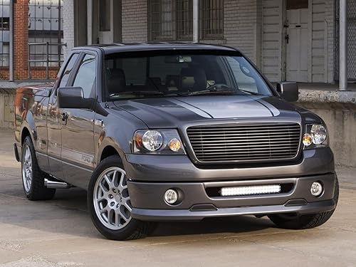 Miniatura 7 de iJDMTOY Kit de barra de luz LED de rejilla inferior de 20 pulgadas compatible con Ford F-150 2006-2008, incluye (1) barra de luz LED de alta