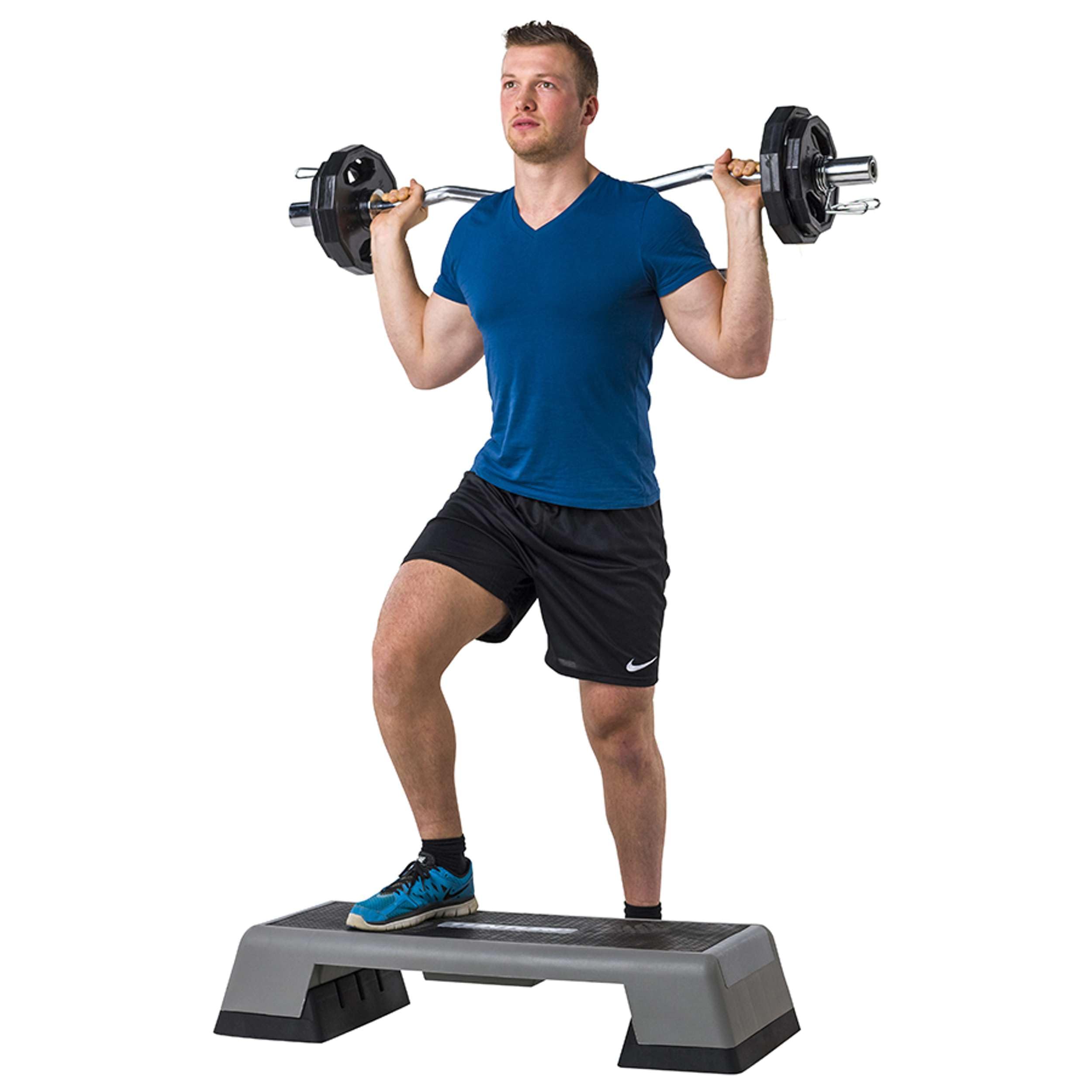 Tunturi Aerobic Máquina de Step, Unisex Adulto