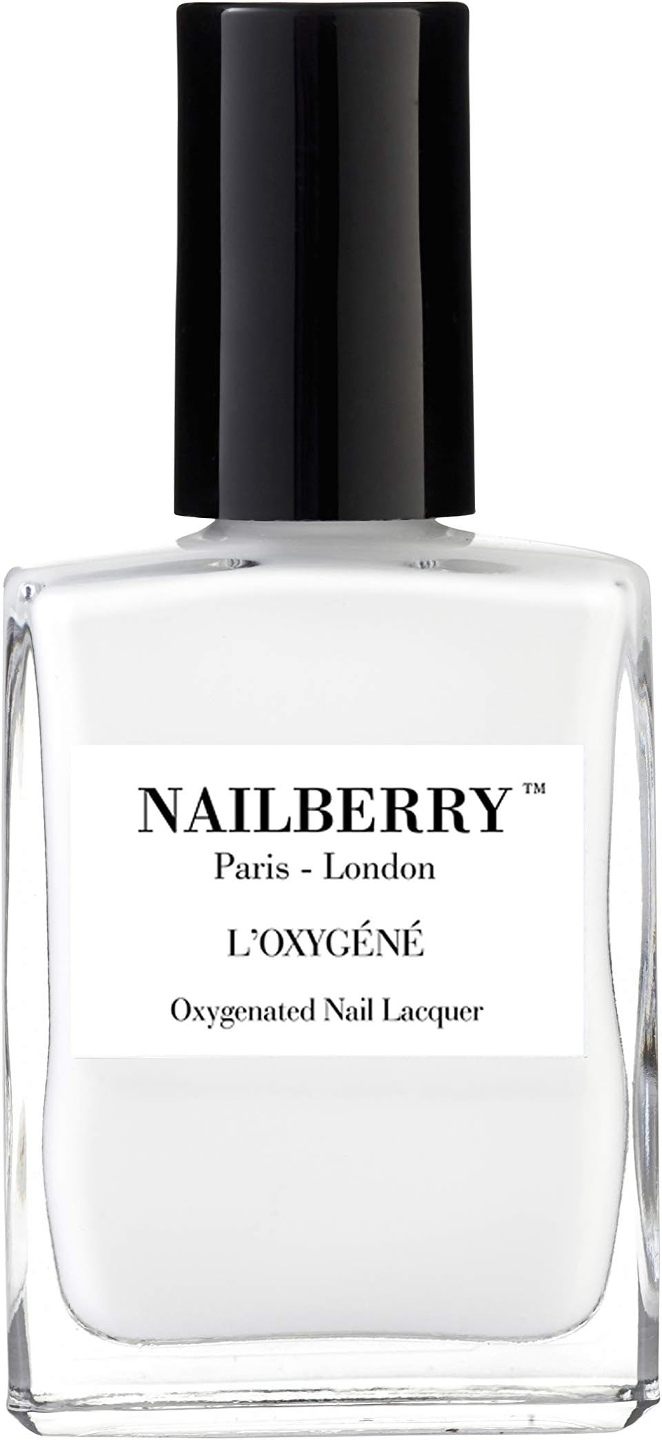 Nailberry L'Oxygéné Oxygenated Nail Lacquer | Flocon, 15ml | Polish for a Healthier Manicure & Long Lasting Colour | 12-Free, Vegan, Halal, Cruelty & Gluten Free