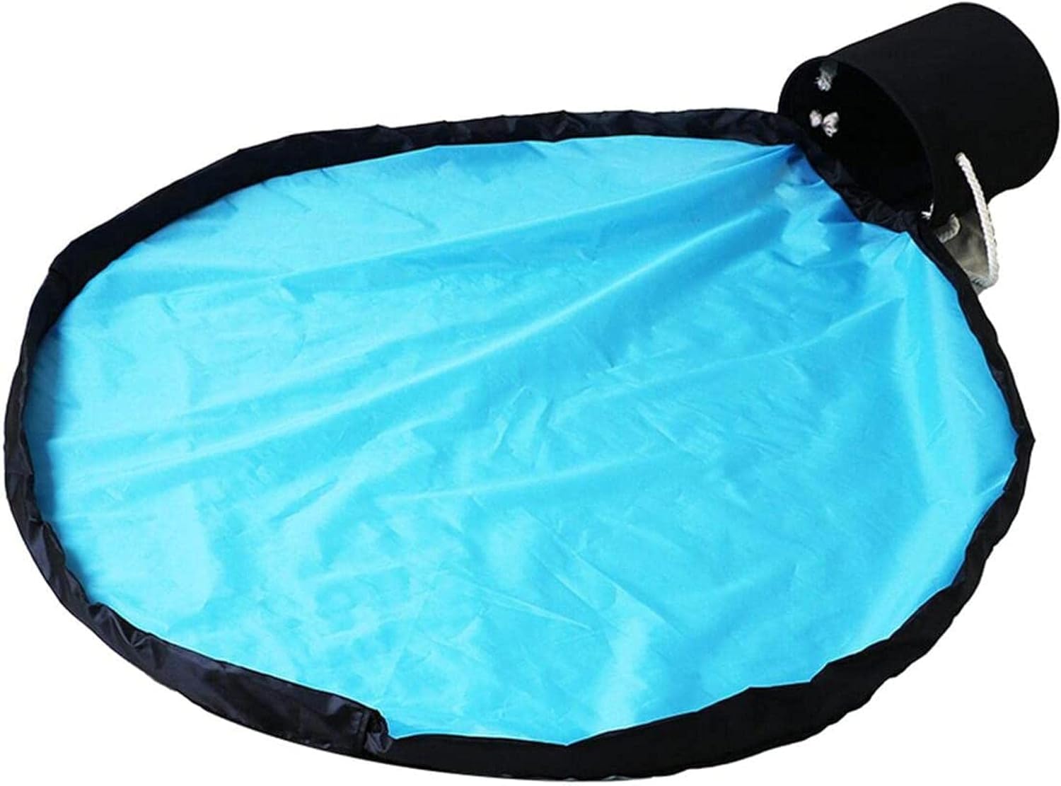 おもちゃ収納マット ブロック収納バケツ 散らかり防止マット 持ち運び便利 玩具を速くお片付け