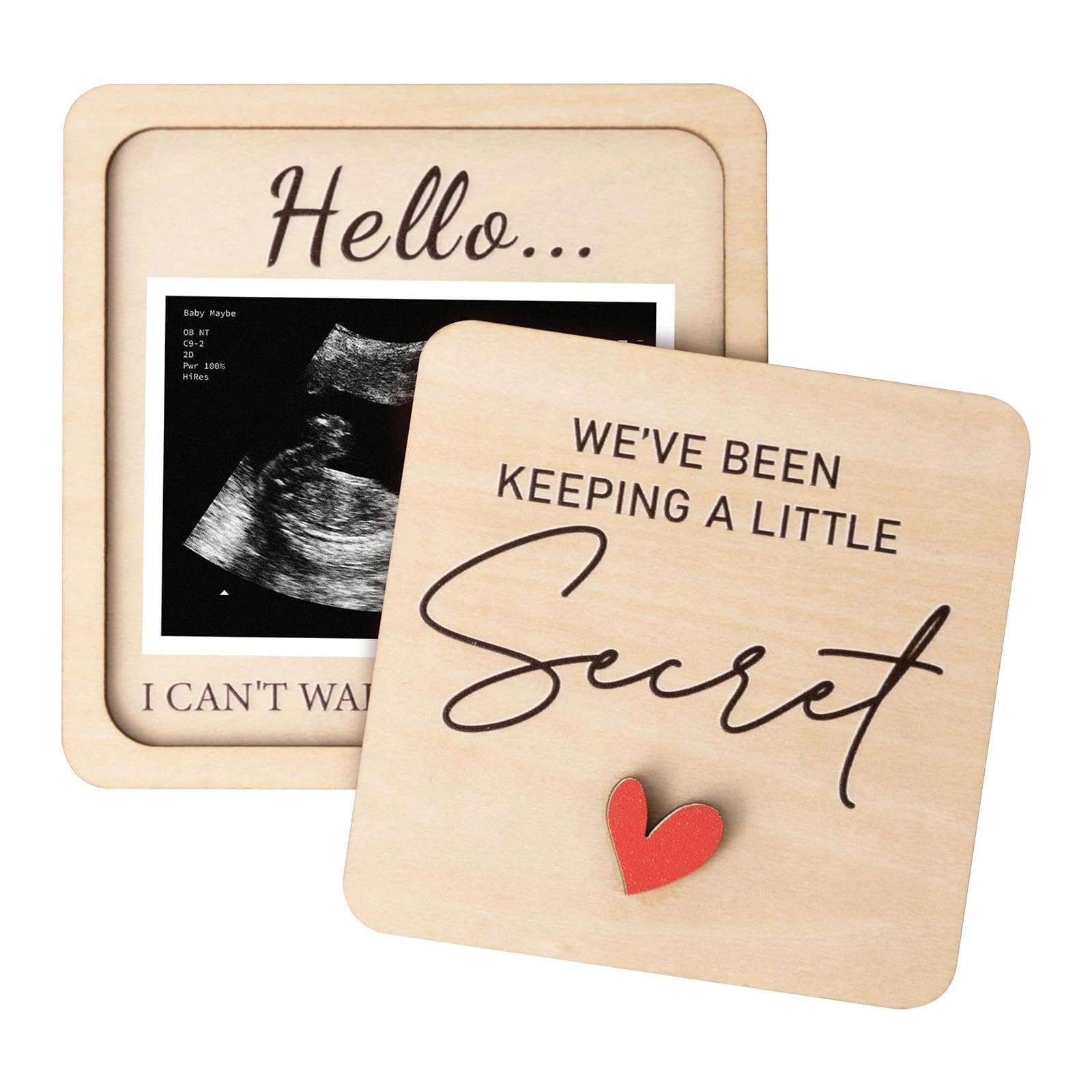 Baby Scan Photo Frames, Gift for Baby Announcement & Gender Reveal