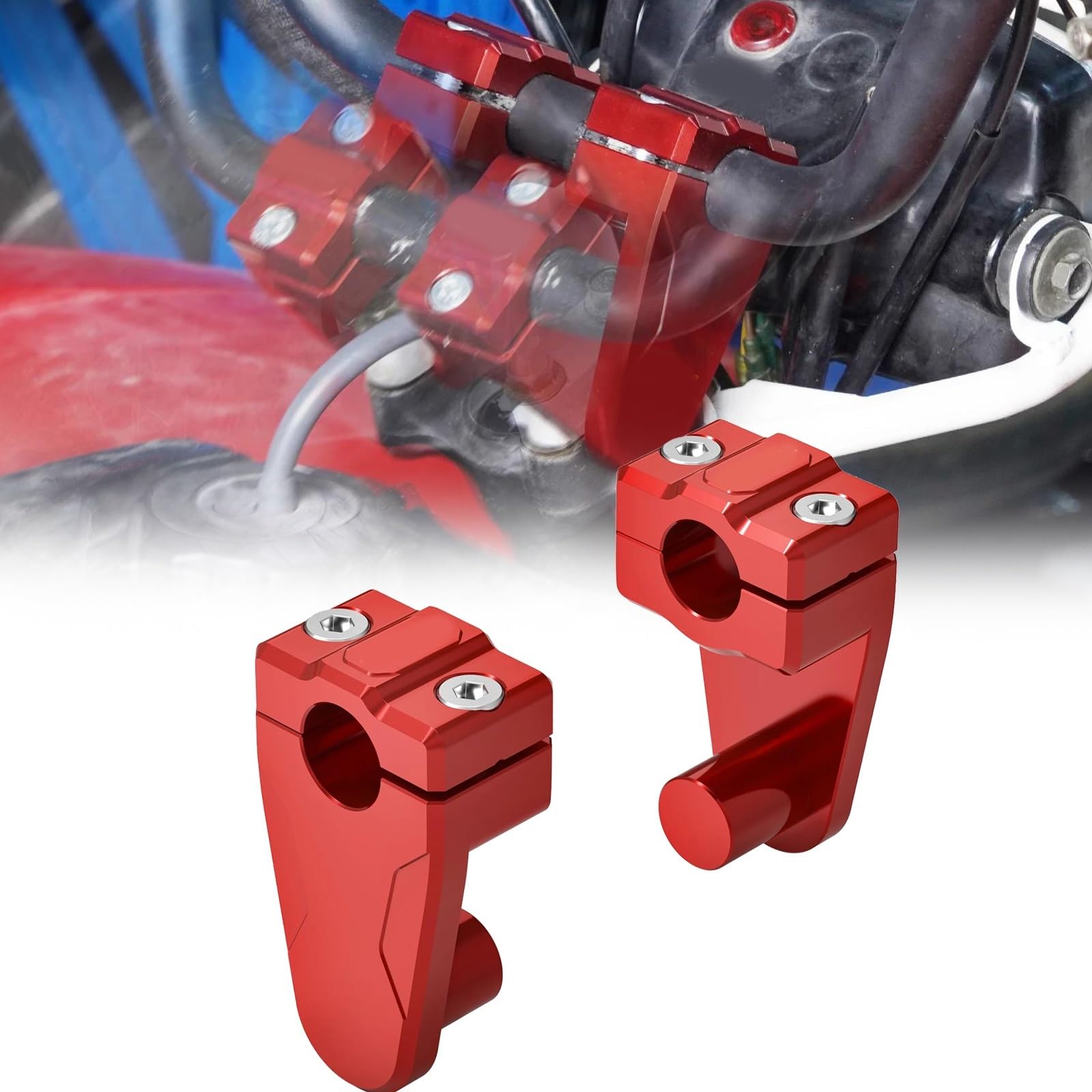 Pontets de guidon réglables 360 pour Raptor 700 Blaster 200 YFS200 - 8