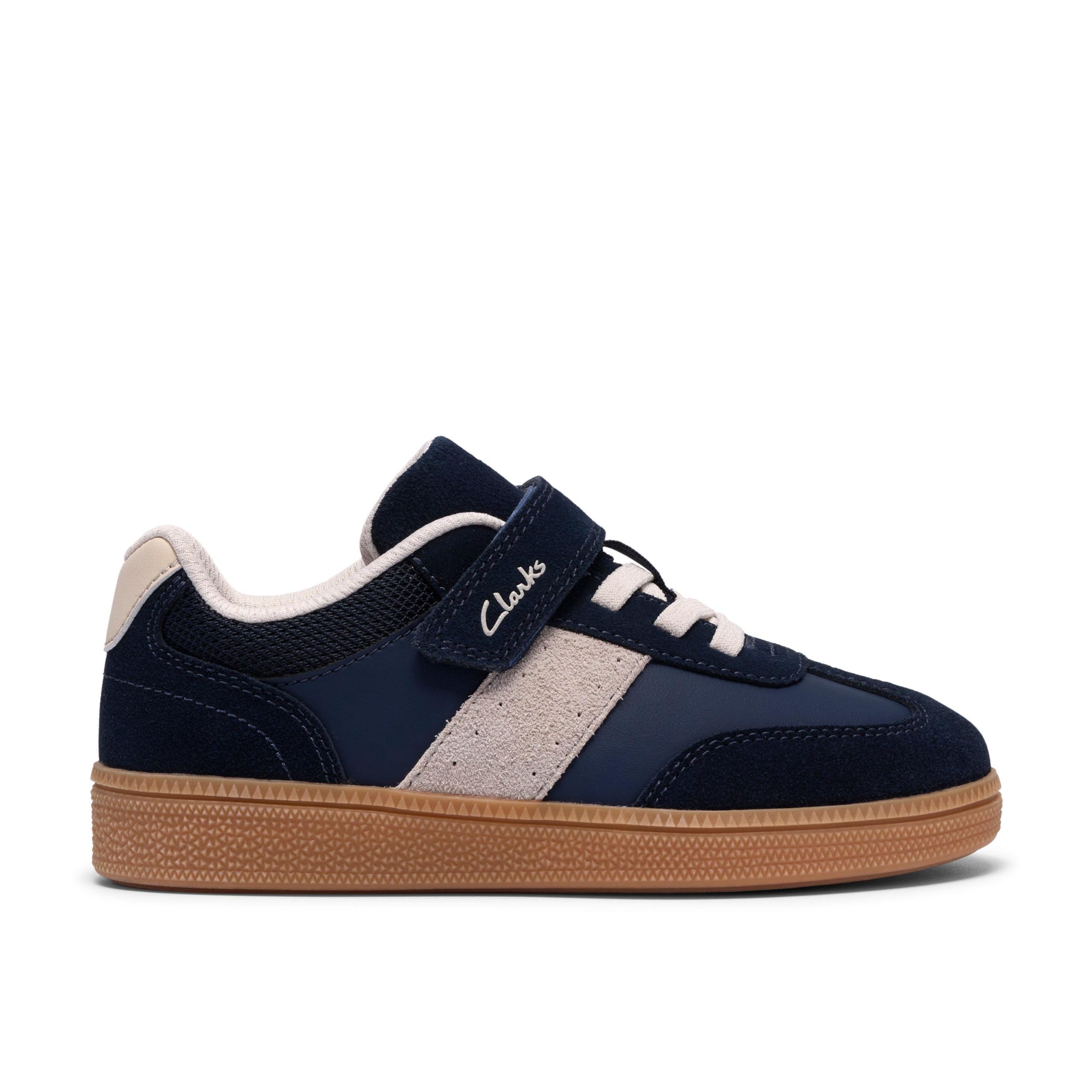 Clarks CypressStep K Childrens Navy Combi, 8