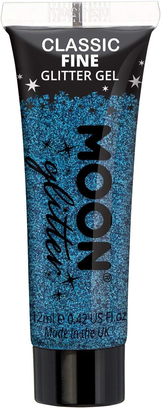 Moon Glitter Classic Fine Glitter Gel Blue