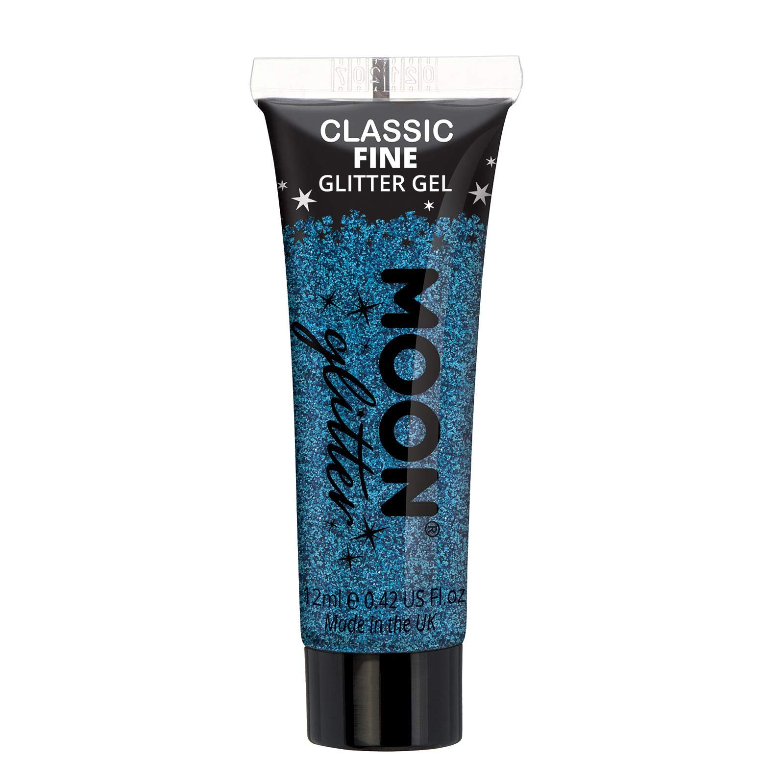 Moon Glitter Classic Fine Glitter Gel Blue