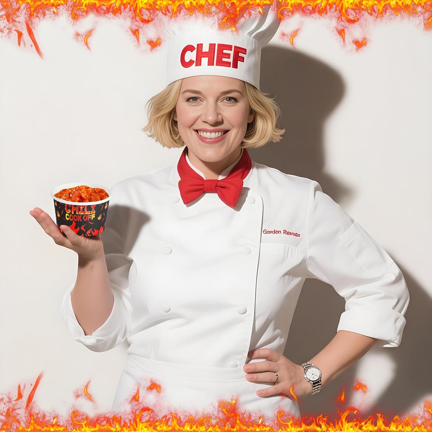 400 Pcs Chili Cook Off Party Decorations Include 5 oz Chili Cook off Tasting Cups and Plastic Spoon for Competition Mexican Party cooking Supplies (200 cups & 200 spoons) - Image 6