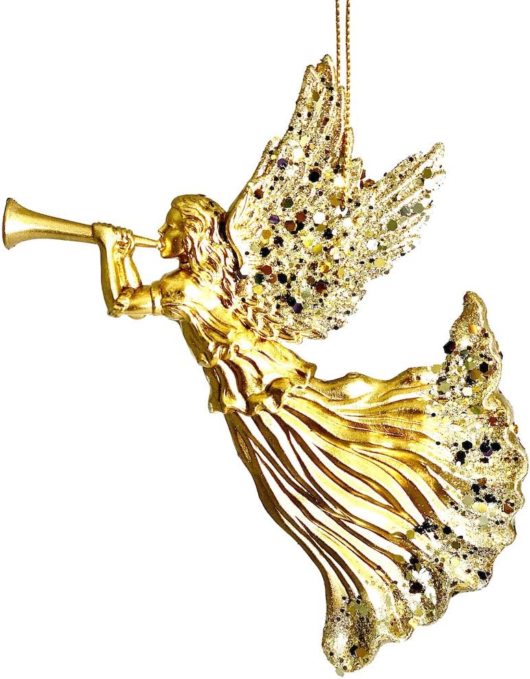 Party Explosions Heavenly Angels Glitter Hanging Ornaments - Set of 6 : Home & Kitchen