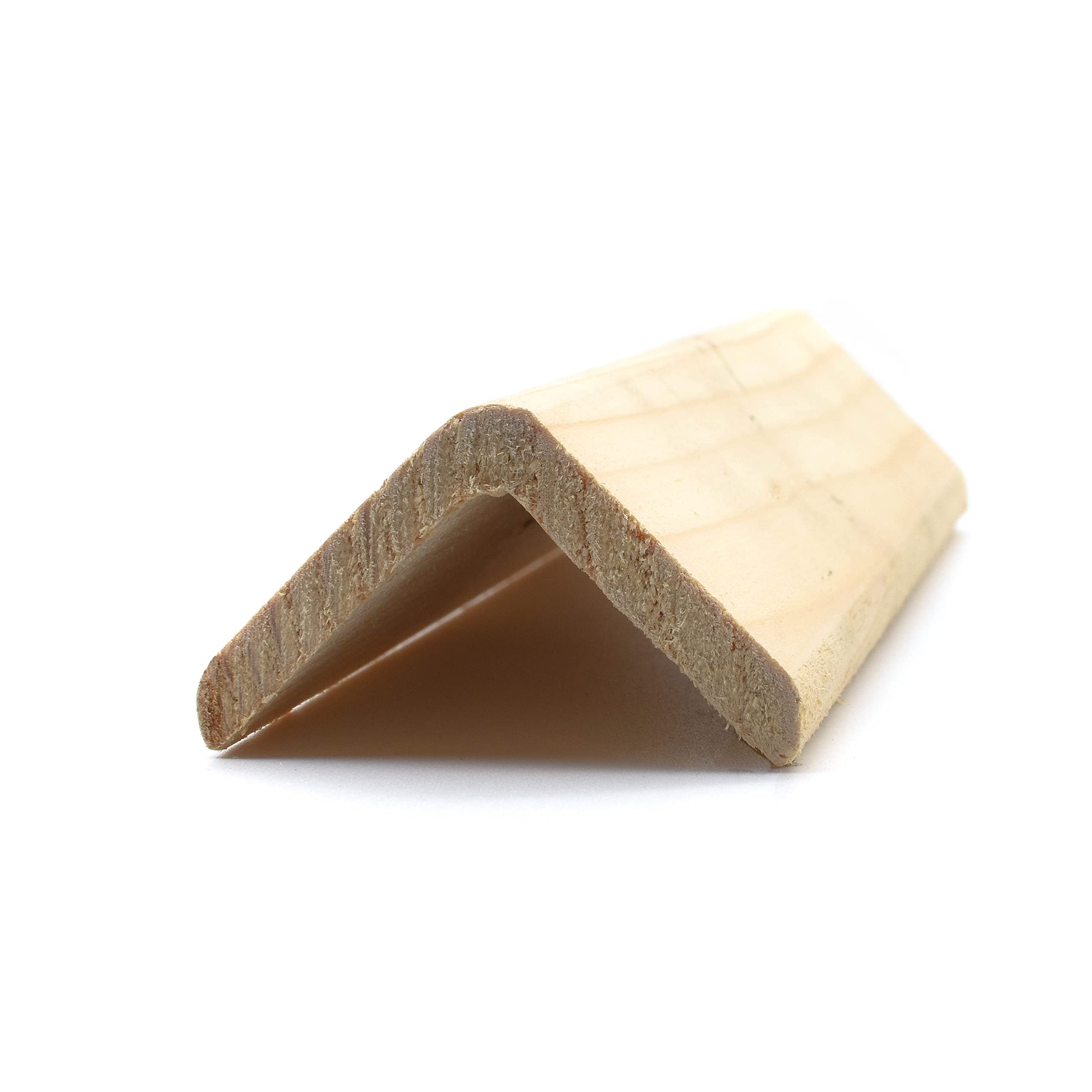 paraspigoli muro legno | profili per interni o esterni | Made in Italy | Dimensione 45x45x2700 | profilo angolare muro in abete | Confezione da 2pz (45x45)