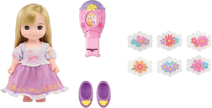 Amazon ずっと ぎゅっと レミン ソラン コルネ ヘアデコセット ラプンツェル 人形 ドール おもちゃ