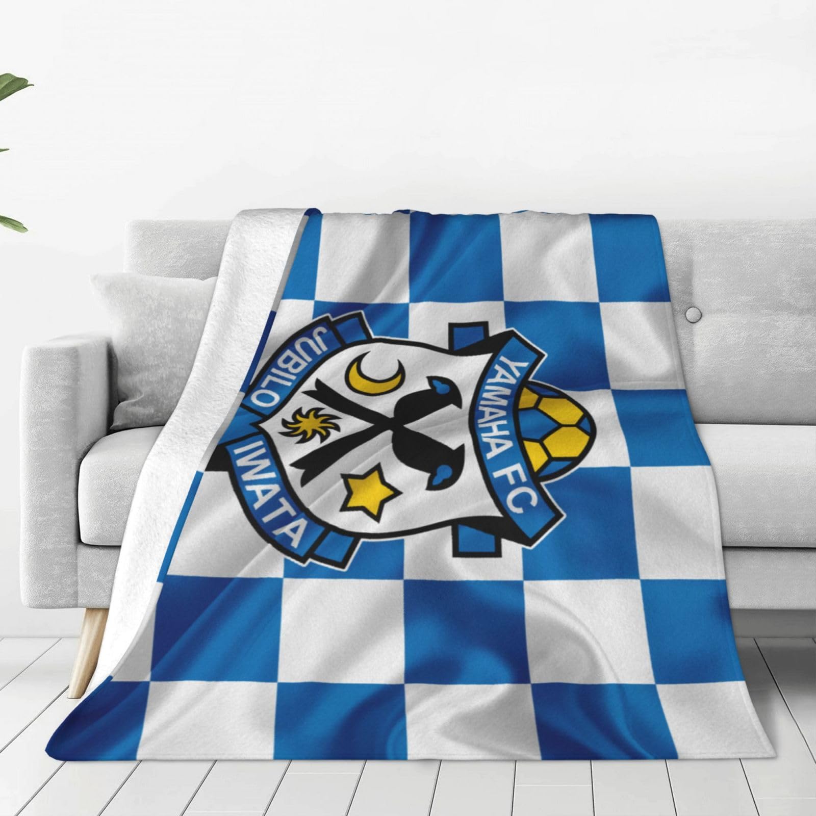 Amazon｜ジュビロ磐田 ブランケット 大判 毛布 ひざ掛け シングル