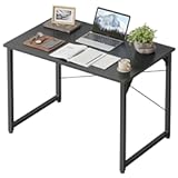 Cubiker Computer Desk&comma; 32 inch Small Home Office Desk for Small Spaces&comma; Modern Simple Style for Home&comma; Office&comma; Classic Black