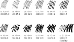STAEDTLER Pigment Stylos Liner Fineliner, Noir, 6 Tailles de pointe assorties (0.05mm - 0.8mm): Dessin étanche & Stylos d'écriture pour prendre des notes, Journalling, Sketching, Manga & Retour aux fournitures scolaires
