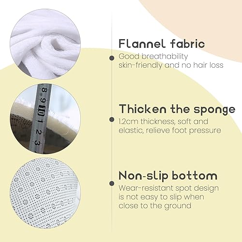 Miniatura 4 de Jippedea Tapetes de puerta en blanco de sublimación, paquete de 2 tapetes blancos de bienvenida de 23.6 x 15.7 pulgadas, de poliéster para