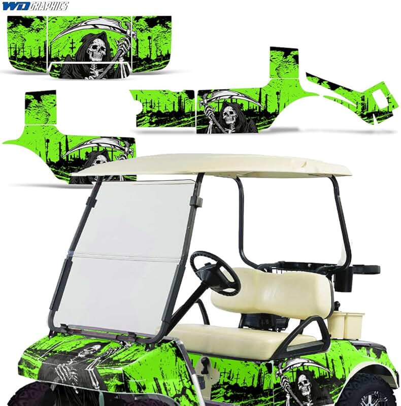 golf cart decals stickers