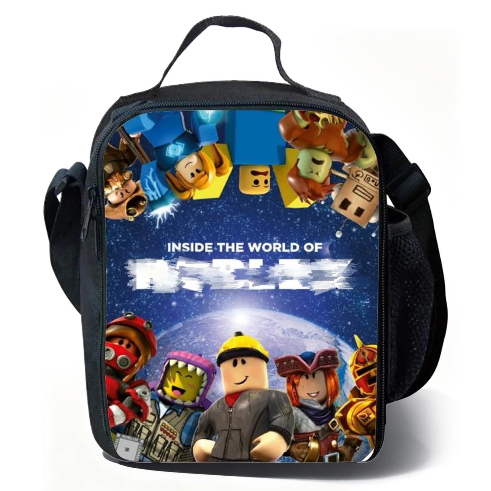NTGFU Lunch Bag Kids, Reusable Insulated Cooler Boys Lunch Box, Large Capacity Waterproof Packed Lunch Bag for School Office Picnic Travel Beach — image 1