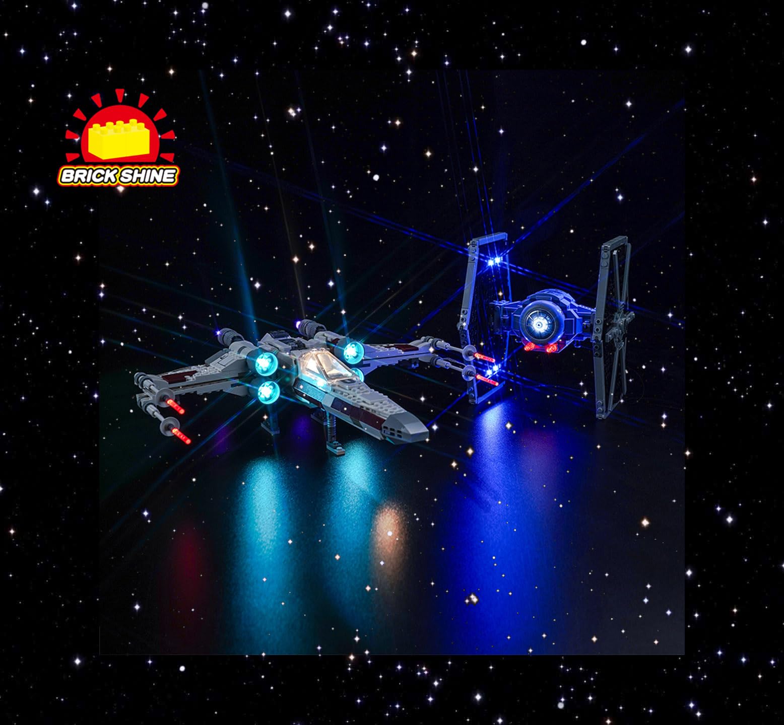 Amazon.co.jp: TIE Fighter & X-Wing Mash up 75393 用ブリック