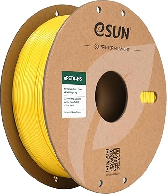16 – eSUN High Speed Upgraded PETG Filament 1.75mm, High Toughness 3D Printer Filament Speedy PETG for Fast Printing, 1KG Spool (2.2 LBS) 3D Prin…