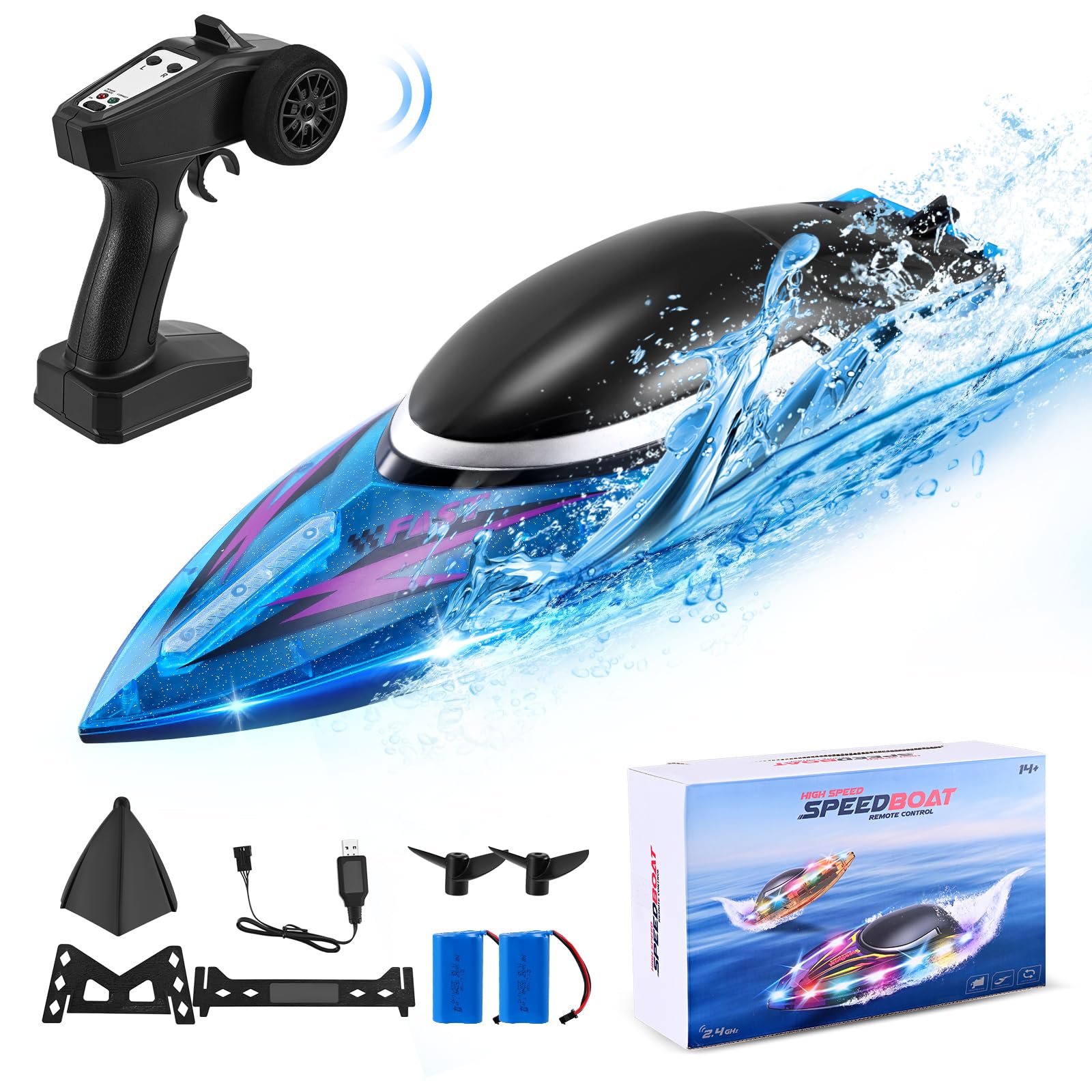RC TELECOMANDATA AUTO Stunt Auto 2,4GHz Alta Velocità Regalo Giocattolo