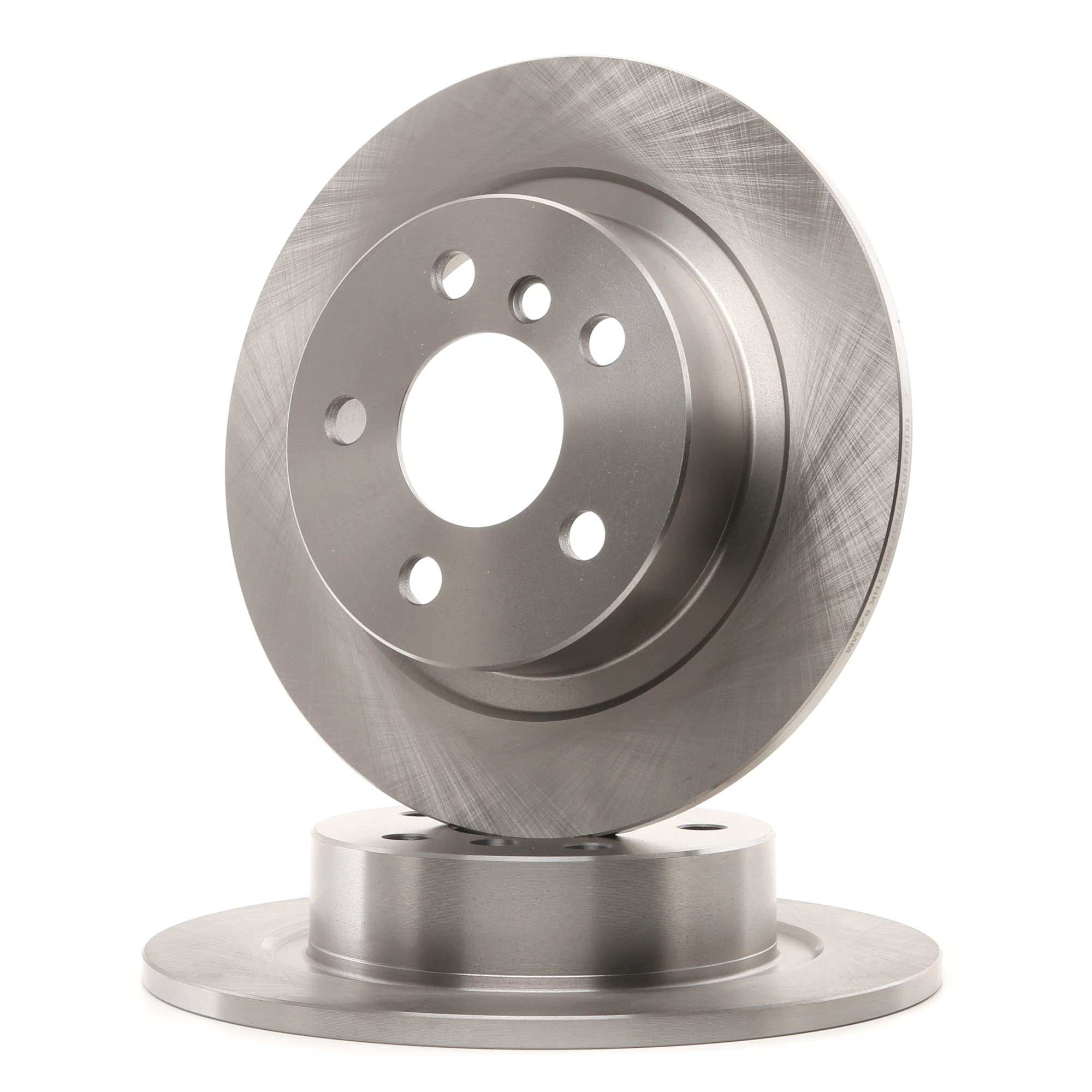 RIDEX 82B1688 2x Disco freno Posteriore senza mozzo portaruota senza bullone fissaggio ruota Compatibilità con BMW 1 Hatchback F40