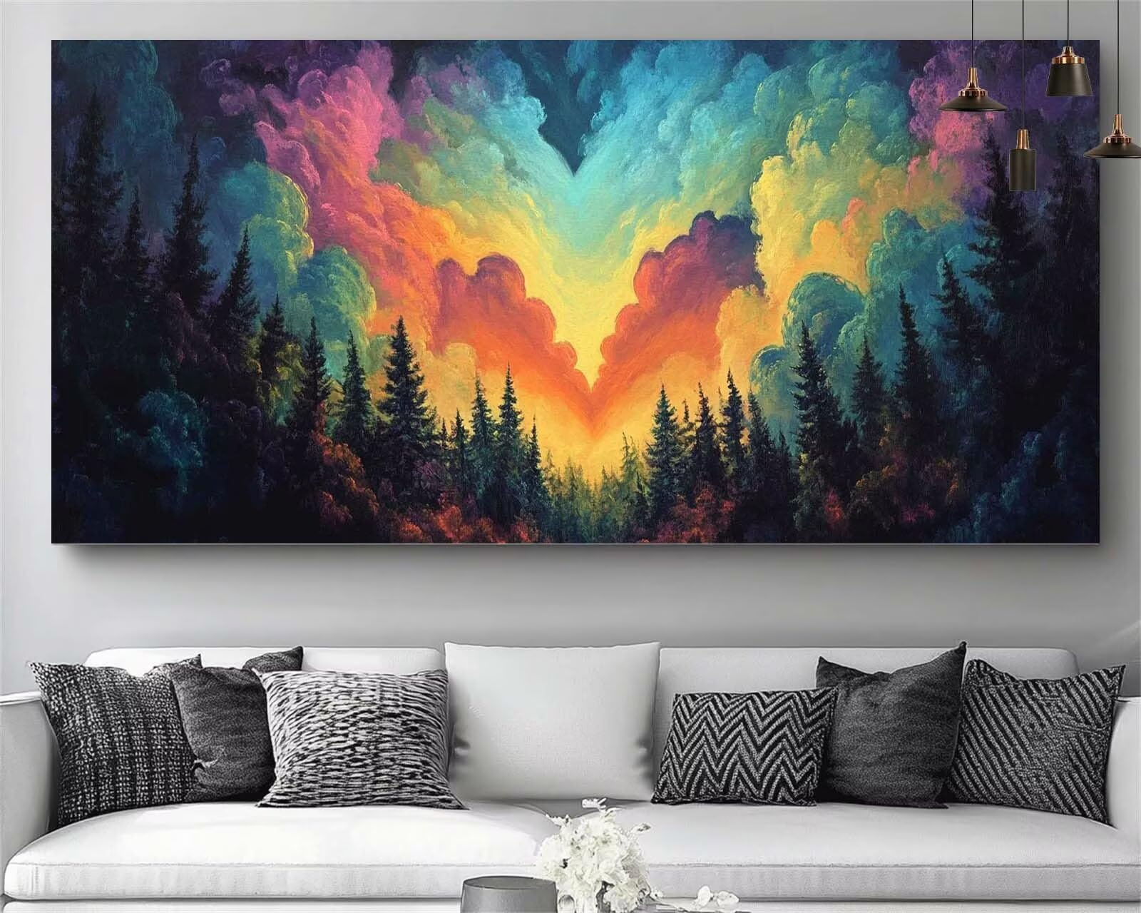 Amour de forêt en diamond painting 5D pour s'évader au calme - 8