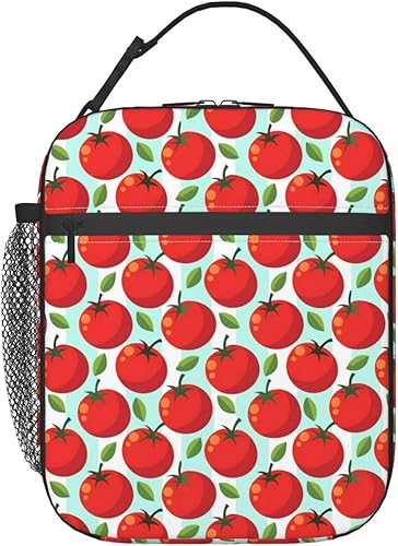 Miniatura 15 de Bolsa de almuerzo para mujeres y hombres, lonchera aislada, reutilizable, a prueba de fugas, para oficina, trabajo, playa o viajes Hamburguesas y