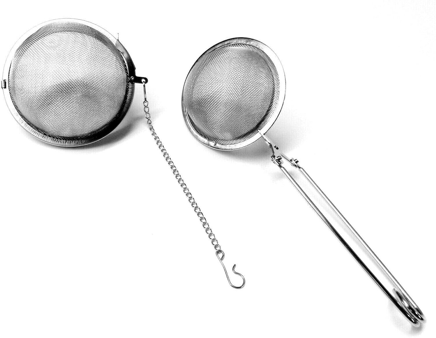 Set of 2 Ultrasonic Cleaner Baskets 2-1/2" & 3" for Parts Holding Cleaning Ball by JTS