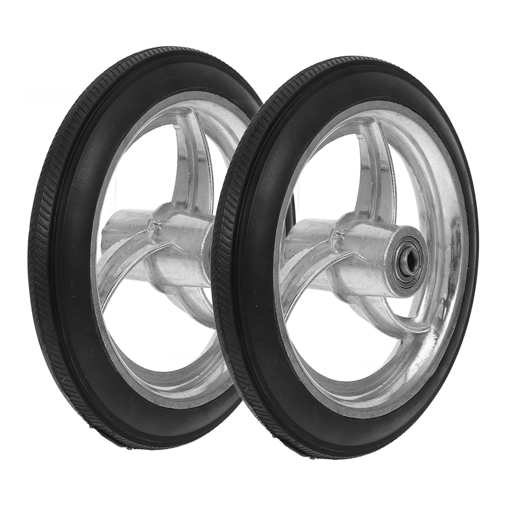 BUTIFULSIC Multipurpose Wheelchair Wheel Replaceable Front Wheel User-Friendly Fits Chairs